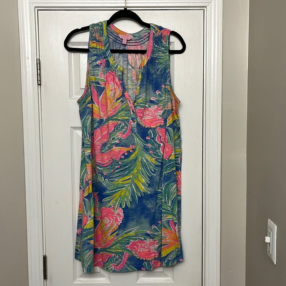 Lilly Pulitzer cover up/ lounge dress